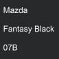 Preview: Mazda, Fantasy Black, 07B.